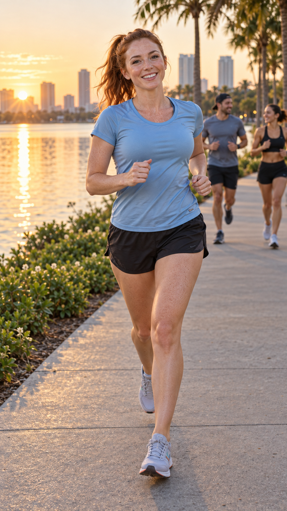 Illustrative running profile for Emma